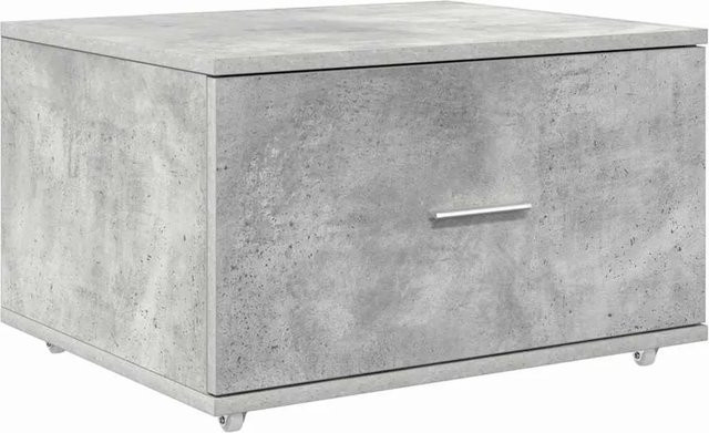 vidaXL Schubladenschrank mit Rollen in Betongrau, modern, B/T/H: 55 x 45 x 31 cm - Bild 1