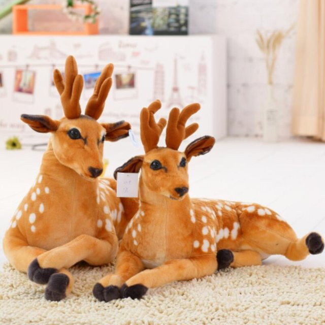 Kidsly Sika Hirsch, Plüschtier, 30cm, Braun - Bild 1