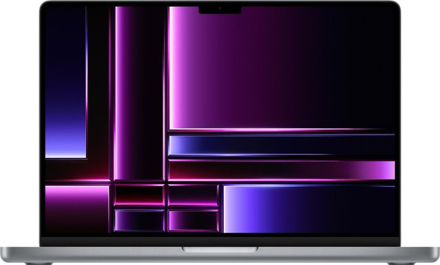 Apple MacBook Pro 14" 2023 (MPHE3D/A) Space Grau mit M2 Pro Chip, 16 GB RAM und 512 GB SSD - Bild 1