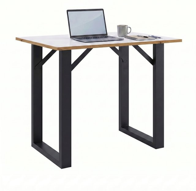 VCM Salia Bartisch und Stehtisch in Weiß, B/T/H: 110 x 50 x 102 cm - Bild 1