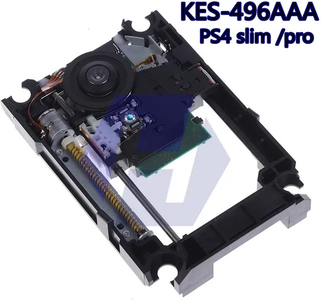 YXTVGAME Antriebslinsenkopf Pick-up mit Deck für PlayStation 4 PS4 Slim und PS4 Pro, KES-496AAA KEM-496A KEM-496AAA, Schwarz - Bild 1