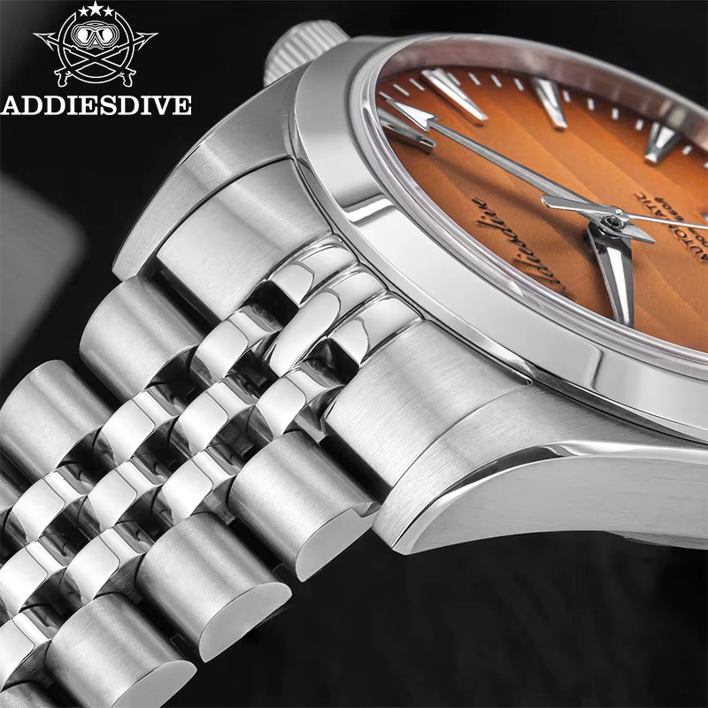 ADDIESDIVE Armbanduhr Automatik, Edelstahl, 39 mm, Herren - Bild 5