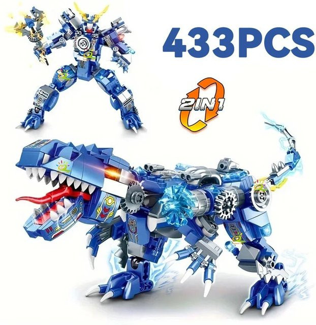 Yiran toy 1 Jurassic Dinosaurier Welt Modell Stadt Bausteine ab 6-12 Jahren - Bild 1