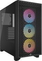 Corsair 3000D RGB Airflow Mid-Tower Gehäuse mit Tempered Glass in Schwarz - Bild 1