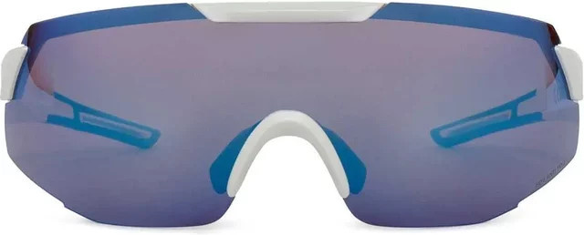 AGU Pride HDII Sonnenbrille, Unisex, Vollrand, TR90, transparent, weiß, gelb, blau - Bild 1