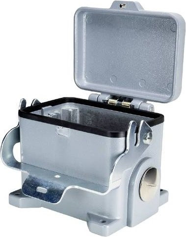 Wieland Electric Gehäuseunterteil 70.341.4835.1 aus Aluminium in Grau - Bild 1