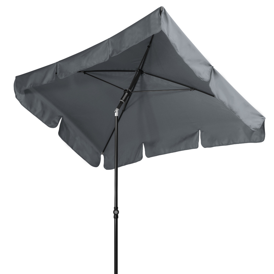 Doppler Balkonschirm Anthrazit mit Knickfunktion, B: 118 cm, H: 218 cm - Bild 2