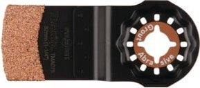 Makita Multitool-Klinge TMA075 Carbide-Tipped für Stein und Holz, Breite: 32 mm, Länge: 30 mm - Bild 1
