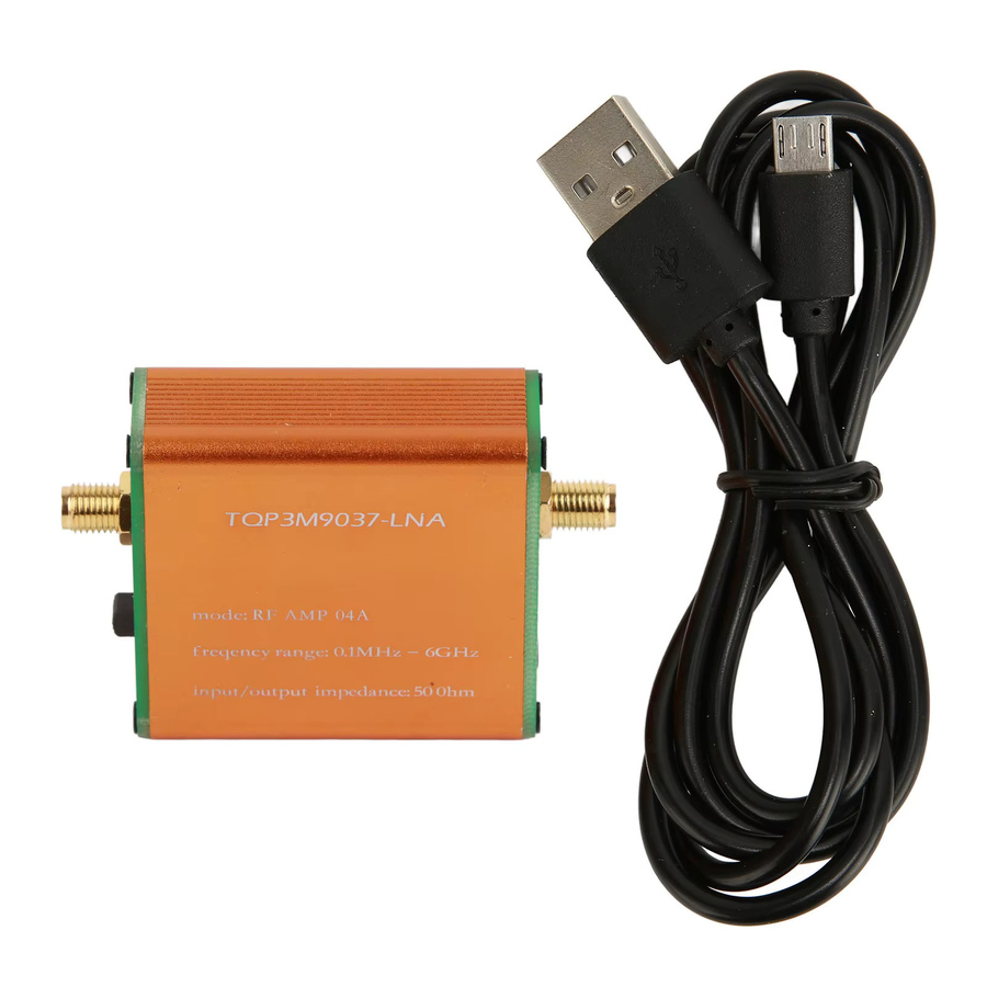 Aramox HF-Verstärker 0,1 MHz-6 GHz Vollband Low-Noise-Verstärker mit 20 dB High Gain LNA Leistungsvorverstärkermodul - Bild 3