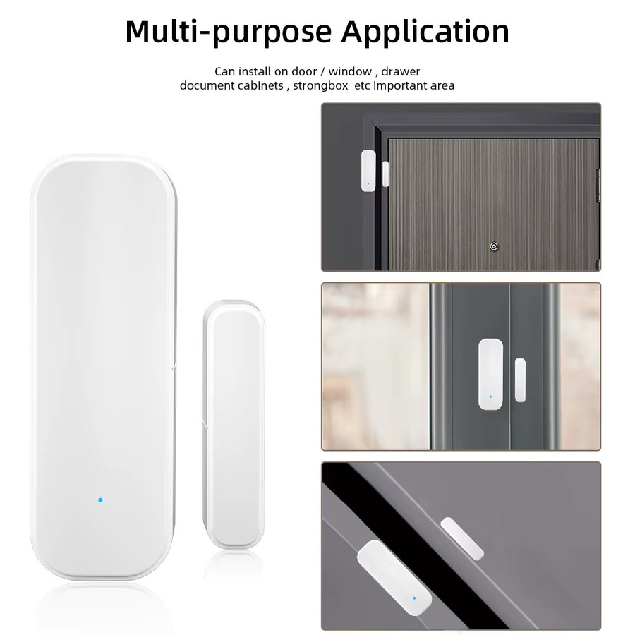 Onenuo Smart WiFi Türsensor in Weiß zur Steuerung über die Smart Life App, kompatibel mit Alexa und Google Home - Bild 3