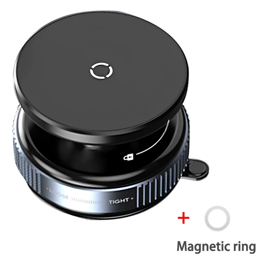 YLZ MagSafe Magnetische Vakuum-Autohalterung mit 360 Grad Rotation in Schwarz - Bild 7
