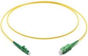 Corning LWL Patchkabel F224401G1Z20002M, Durchmesser: 2,0 mm, Länge: 2 m, Farbe: Gelb - Bild 1
