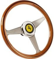 Thrustmaster Ferrari 250 GTO Vintage Wheel Add-On Austausch-Lenkrad in Schwarz, Braun und Silber - Bild 1