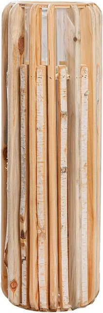 Gilde Windlicht Puomi in Beige, Höhe: 55 cm, Durchmesser: 18 cm - Bild 1