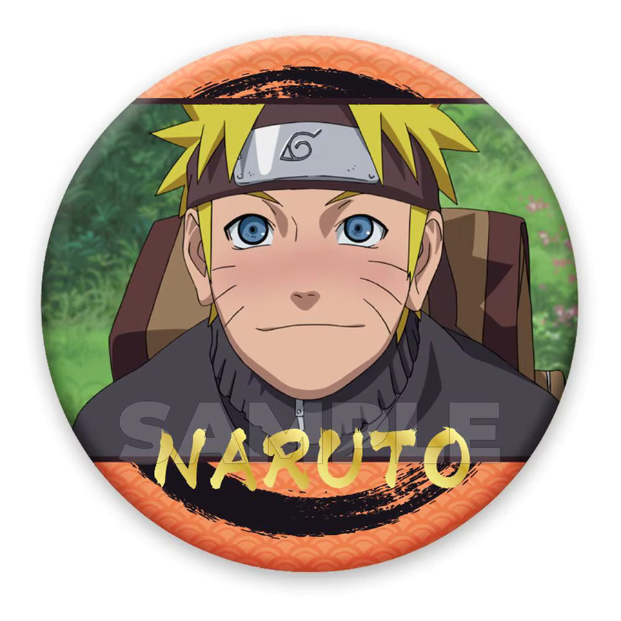 XINGHEDONGMAN Naruto Shippuden Abzeichen, 58 mm, Bunt / Mehrfarbig - Bild 2