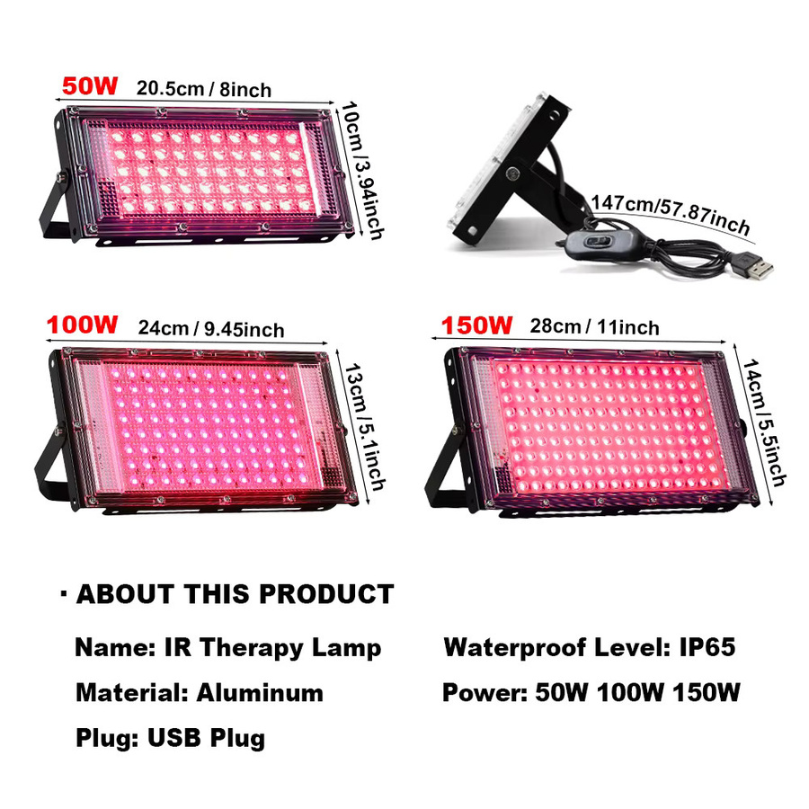PARKSON LED-Flutlicht Outdoor-Scheinwerfer wasserdicht als Therapielampe zur Schmerzlinderung und Erholung - Bild 2