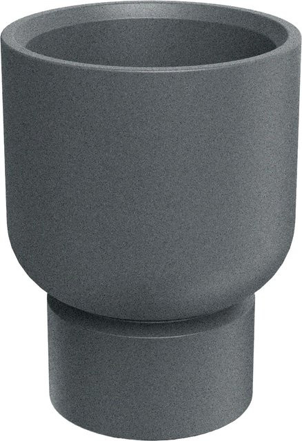 Prosperplast Blumentopf Molta Base Mittel in Granit mit Ø 40 cm x 51 cm Höhe - Bild 1