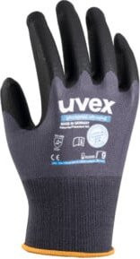 uvex phynomic allround Arbeitshandschuhe 10 Paar, Farbe: Grau/Schwarz, Größe: 12, EN 388 (3 1 3 1) - Bild 1