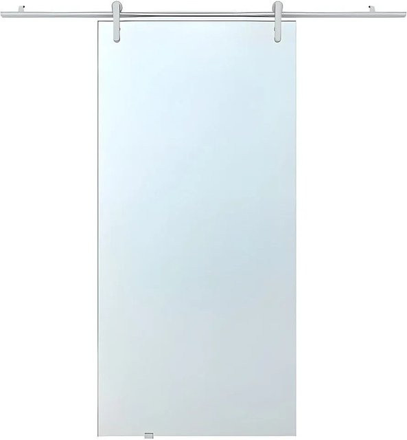 Vente-unique Schiebetür Cleaver aus Glas, transparent, Breite: 73 cm - Bild 1
