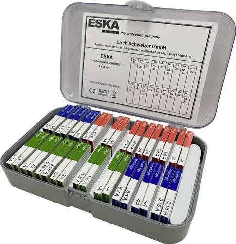 ESKA Sicherungs-Sortiment E3523.800 mit 360 Stück in Multicolor - Bild 1