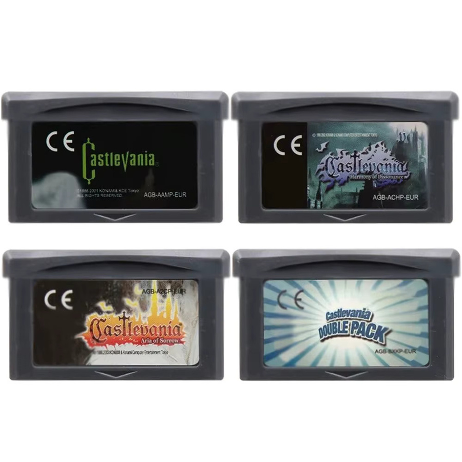 Bandai Castlevania GBA Videospiel-Doppelpack mit Asia of Sorrow, Dissonance und Circle of the Moon Modul-Set für Game Boy Advance und NDSL - Bild 3
