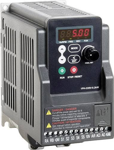 Peter Electronic Frequenzumrichter 0,2kW 1phasig 230V grau - Bild 1