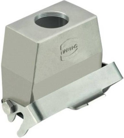Harting Kupplungsgehäuse aus Edelstahl in Silber, Baugröße 19443100757 - Bild 1