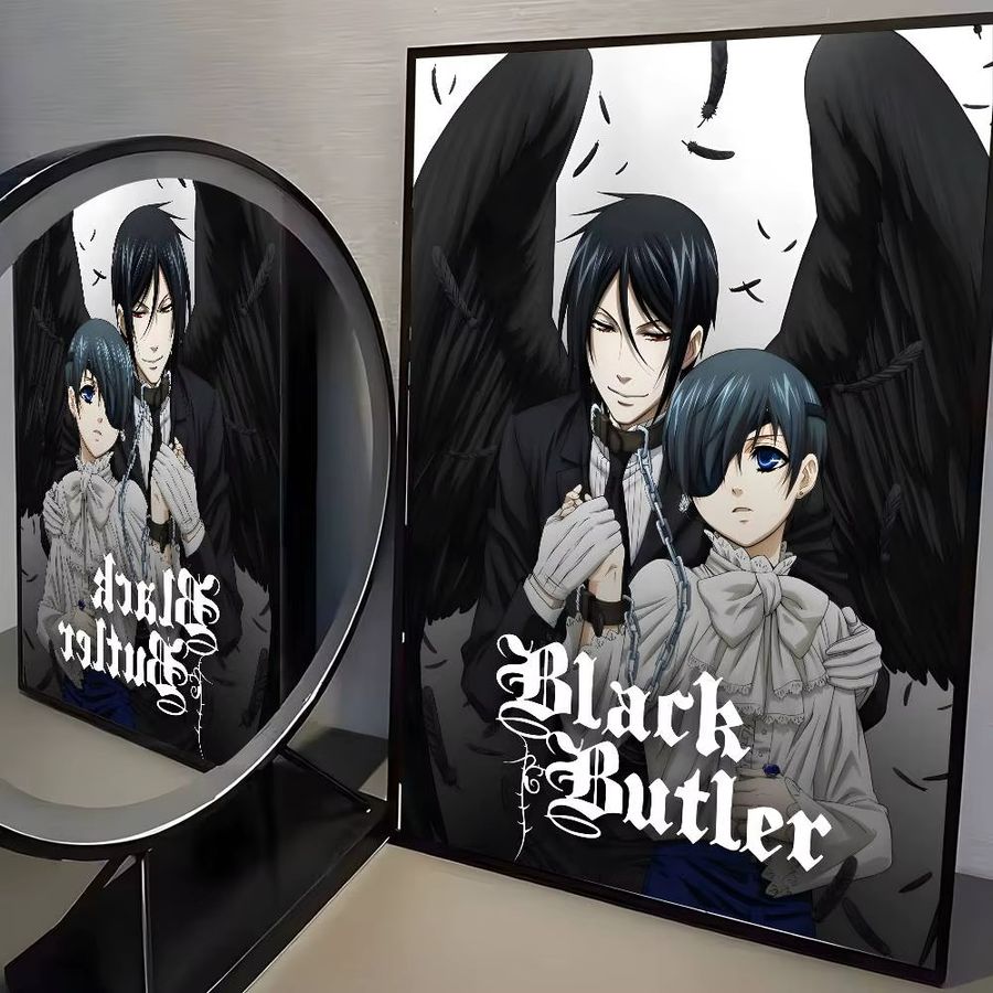 B-Butler Anime Poster Schwarz Wanddekoration für Wohnzimmer und Schlafzimmer - Bild 6
