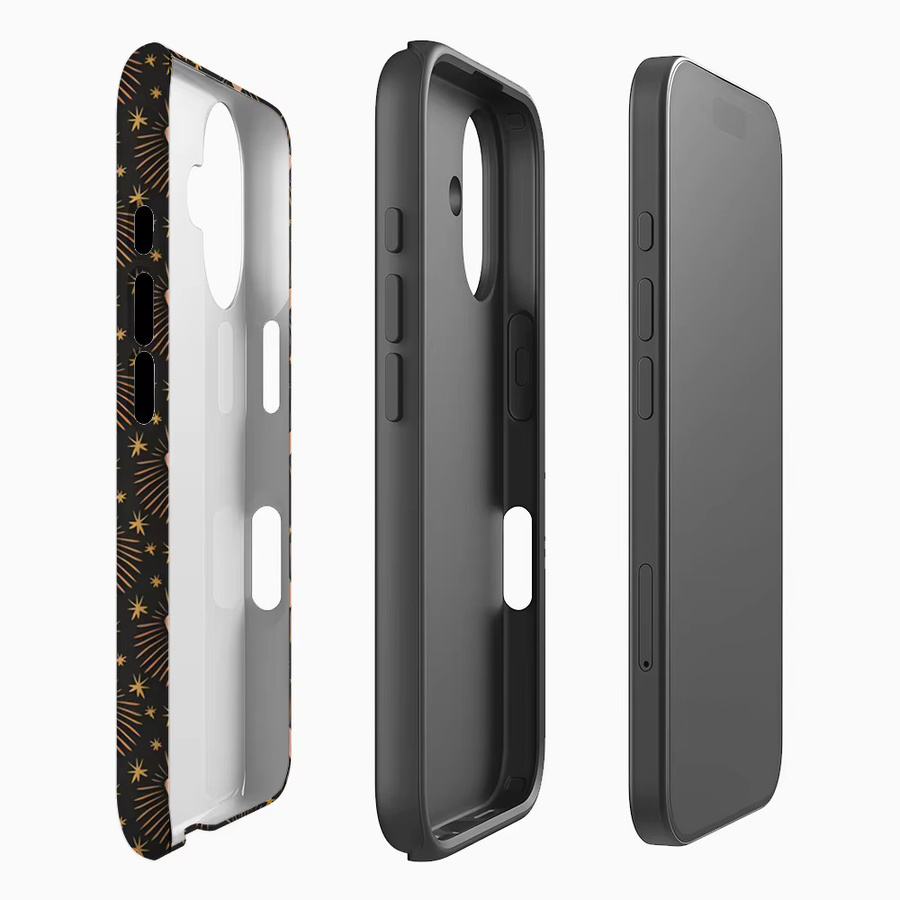 Potdemiel Herz-Stern Magnetische Handyhülle für iPhone 17 16 15 14 13 Pro Max Plus Robuste Einzel- und Doppelschichtige Schutzhülle - Bild 2