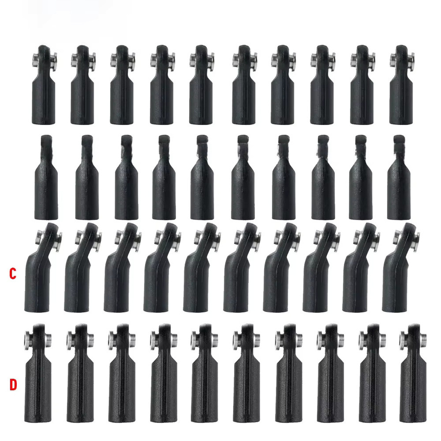 Axspeed Link Rod End Kugeln Gelenkkopf, Kunststoff, 10-teiliges Set - Bild 4