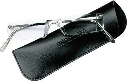 Eschenbach MINIFRAME II Lesebrille, randlos, rechteckig, Metall, transparent - Bild 1