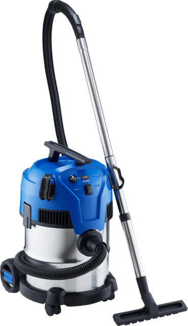Nilfisk Multi II 22 Inox Staubsauger aus Edelstahl in Blau - Bild 1