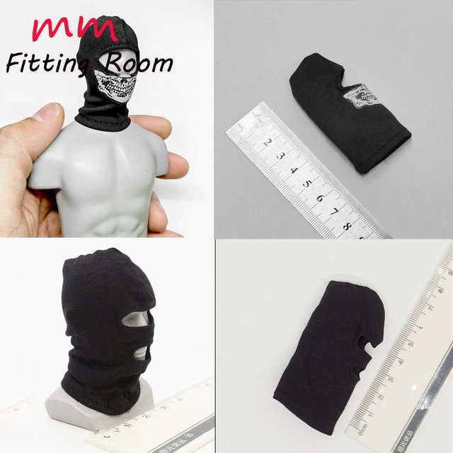 TBLeague Kapuzenmaske, Zubehör, 1/6 Maßstab, Schwarz - Bild 1