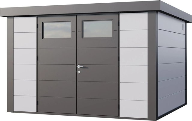 Telluria Gerätehaus Classico Weiß B/H/T: 348 x 219 x 318 cm - Bild 1