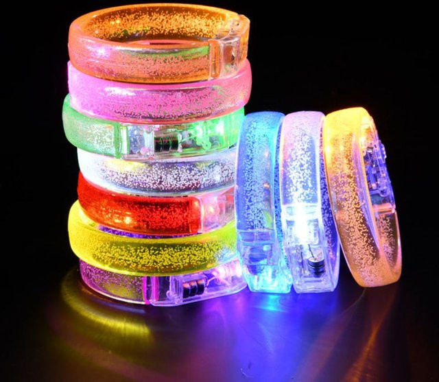 MG Party LED-Leuchtarmbänder, bunt, Unisex - Bild 1
