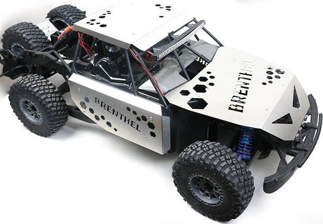 LICHIFIT Metall-Chassis-Panzerung Aufprallschutzplatte für 1/6 LOSI RC Crawler Upgrade-Teile - Bild 1