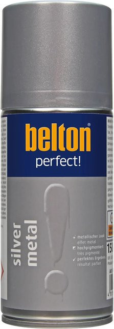 belton Buntlack Perfect Silver Metall Lack Seidenmatt 150 ml - Bild 1