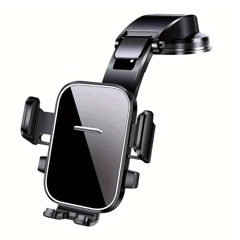 Lcars Universal Handyhalterung für das Auto mit Saugnapf und selbstklebender Anti-Shake-Funktion für das Armaturenbrett, Schwarz - Bild 3