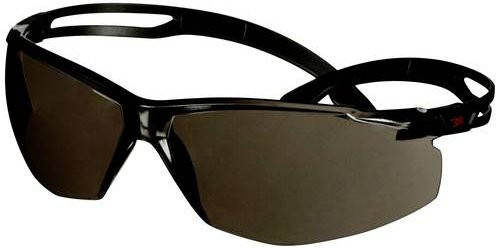 3M SecureFit SF502SGAF-BLK Schutzbrille mit Antibeschlag-Schutz und getönten Gläsern in Schwarz - Bild 1