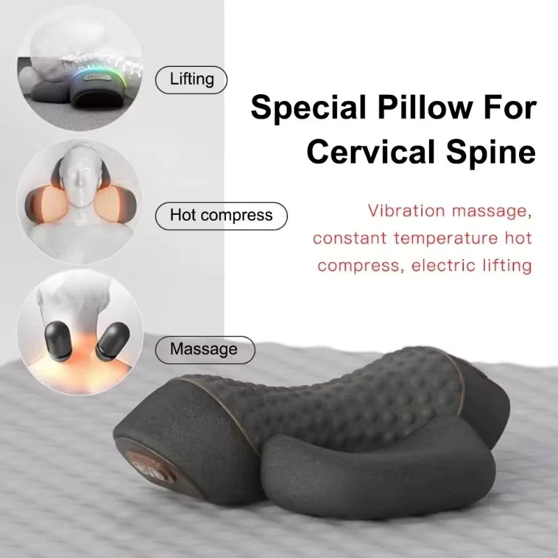 PAQIN Elektrisches Nackenmassagegerät mit Heiz- und Vibrationsfunktion, Unisex - Bild 3