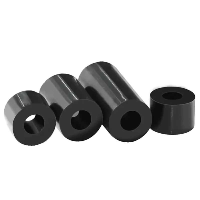 Runde Nylon Abstandshalter aus ABS in Schwarz für Leiterplatten und TV-Installationen, ohne Gewinde, erhältlich in M6, M8, M10 oder M12 - Bild 4