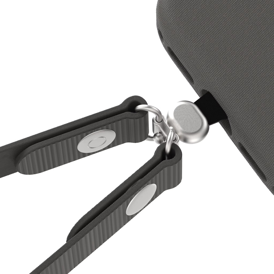 Universelles Telefon Lanyard Tether Tab Patch in Schwarz für iPhone, Samsung und Xiaomi zur Sicherung gegen Verlust - Bild 4