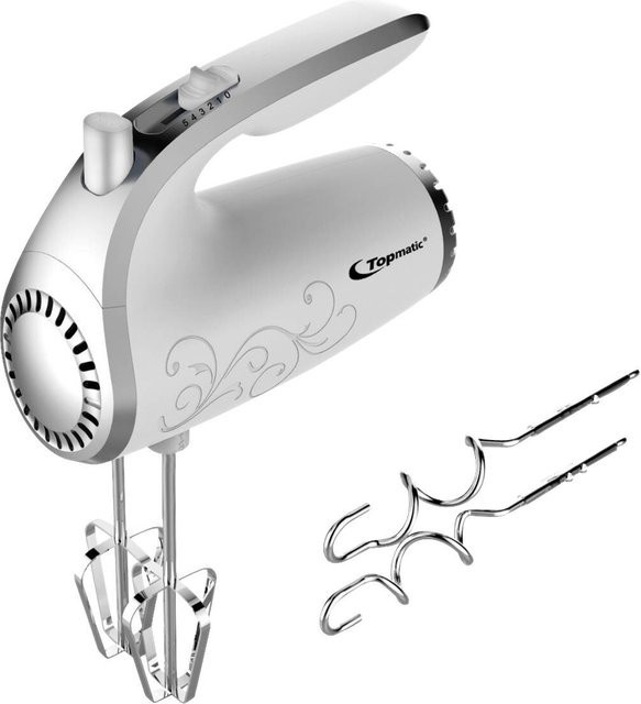 Topmatic Handmixer HM-300.2 in Silber aus Kunststoff - Bild 1