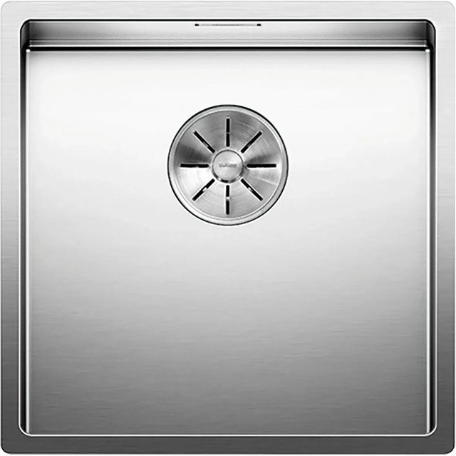 Blanco Unterbauspüle Claron 400-U Edelstahl Silber B: 44,0 cm, T: 44,0 cm, H: 19,0 cm - Bild 1
