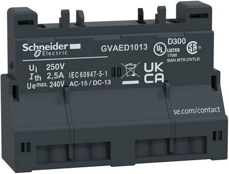 Schneider Electric GVAED1013 Hilfsschalter in Grau - Bild 1