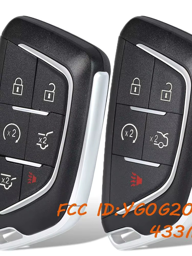 DIYKEY Fernbedienungsschlüssel für Cadillac CT4 CT5 Escalade Lyriq XT4 in Schwarz (Modell YG0G20TB1) - Bild 5