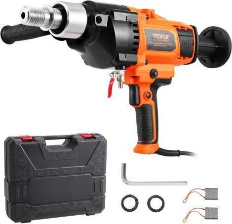 VEVOR Kernbohrmaschine 2600W Handgehaltene Kernbohrgerät für Durchmesser 52 mm bis 180 mm in Orange - Bild 1