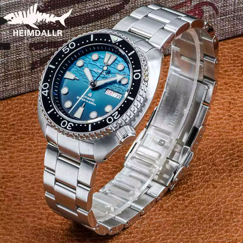 HEIMDALLR Taucheruhr, Automatik, Edelstahl, Saphirglas, 20 ATM, Herren - Bild 2