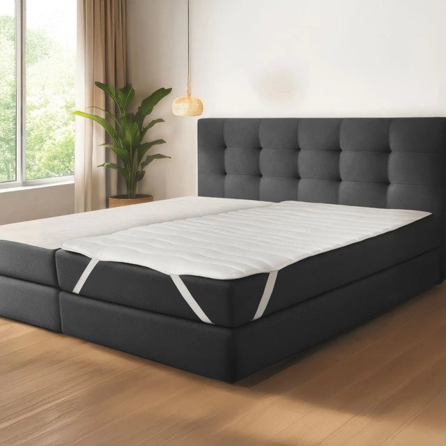 Matratzen Discount Topper Weiß B/T: 90 x 200 cm - Bild 1