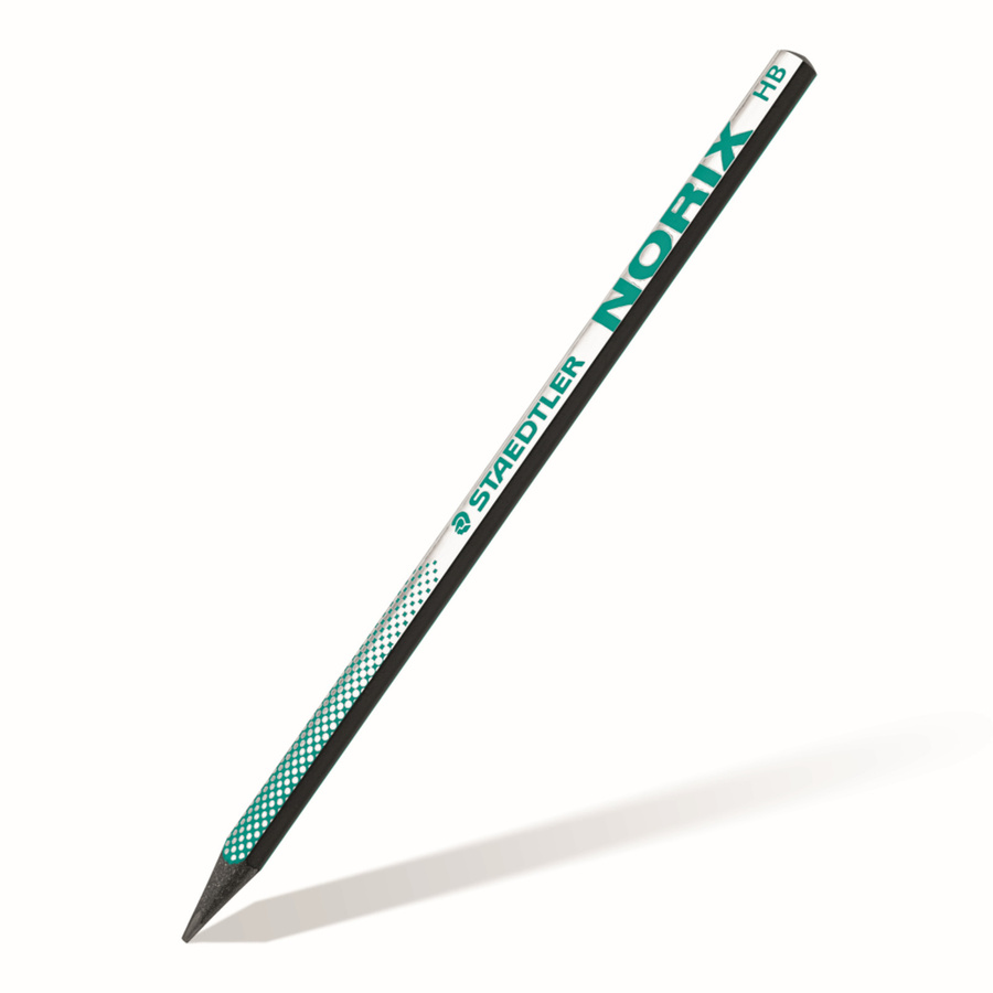 Staedtler Norix Bleistiftset 3er-Set aus Holz mit HB Mine in Gelb, Rot und Blau - Bild 2